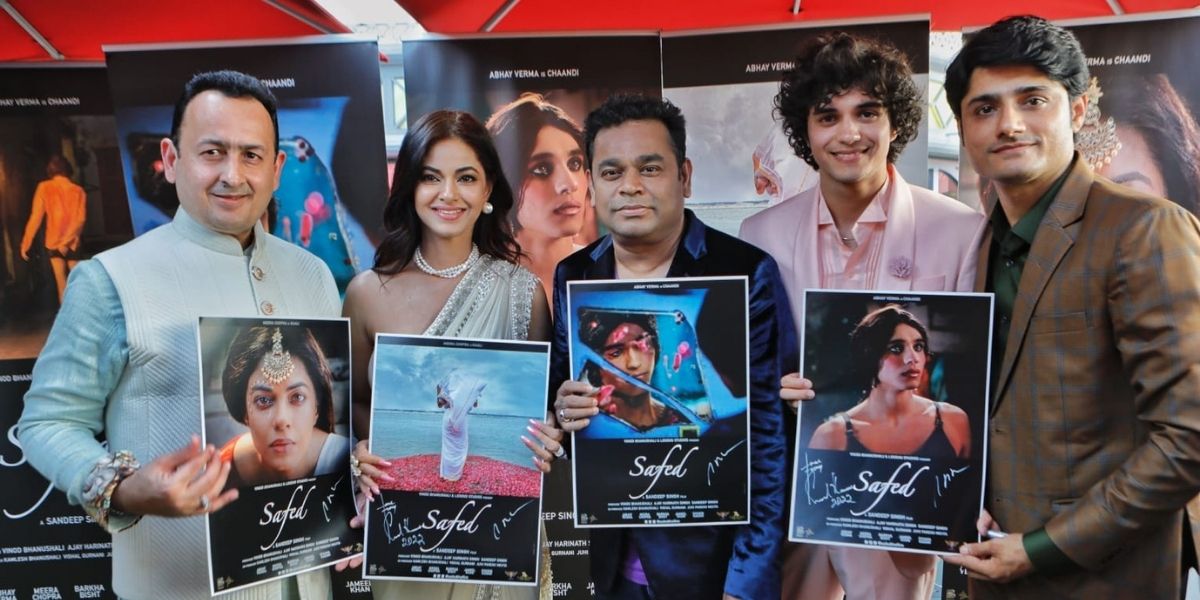 A.R. Rahman unveils the first look of Sandeep Singh’s “Safed” at Cannes 2022